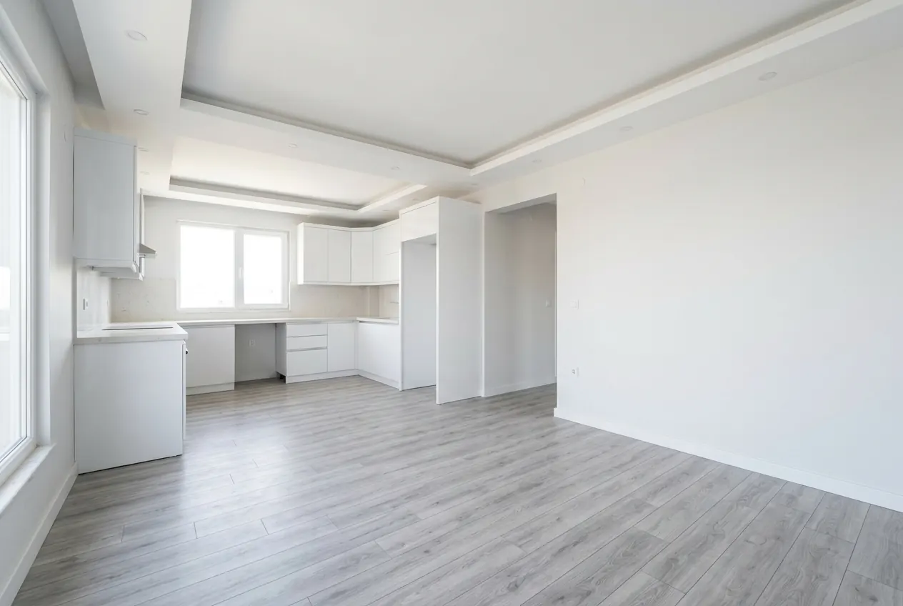 Şişli’de anahtar teslim tadilatı tamamlanmış aydınlık daire ve açık mutfak